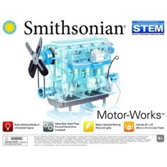 NSI Smithsonian Motor-Works® Working Model (168 Pieces)