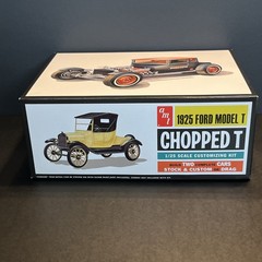 New AMT 1925 Ford Model T Chopped T Retro Deluxe 1:25 AMT1167/12 Inside Unopened