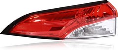 LED Tail Lights Outer Assembly Compatible with 2020-2024 Toyota Corolla Sedan L
