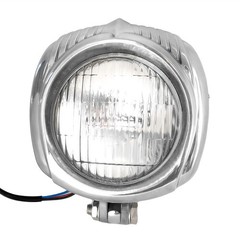 Vintage Polish Custom Harley Cafe Racer Bobber Chopper Motorcycle Headlight