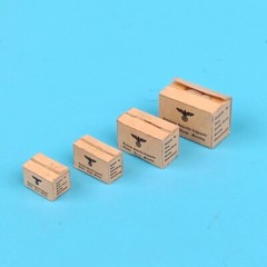 1/35Diorama Military-themed Food Supply Crate Model Armoured Vehicle Accessories