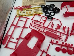 Vintage IMC Dodge LITTLE RED WAGON / Kit No. 107-200 / 1/25 Scale Model