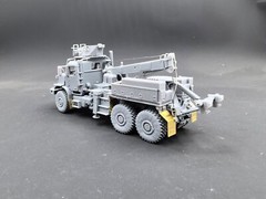 1/35/48 US MTVR MK36 Wrecker Rescue Crane Unpainted Resin Model Kit 3D Printed