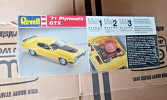 Revell 1971 Plymouth GTX 1/24 scale Factory Sealed Take a look