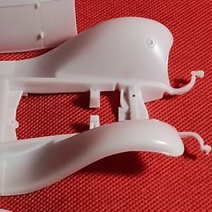Body Shell & Fenders 1932 Ford Convertible 1:24 Scale Model Car Part Monogram