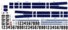 #61B Jerry Titus 1965-66 Shelby Mustang 1/43rd Scale Waterslide Decals