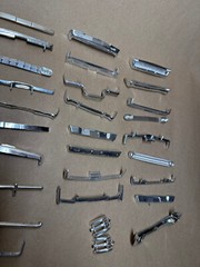 Bumpers 50’s 60’s Various Grills Custom 1/25 Scale Model Various Chrome PARTS