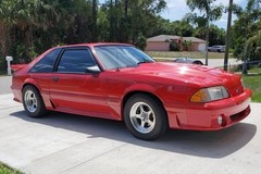 1990 Ford Mustang LX 5.0 Drag Racer Revell 1/25 Plastic Model Car Kit 85-4195