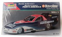 RARE UNOPENED REVELL RANDY ANDERSON’S WESTERN AUTO HAVOLINE FIREBIRD FUNNY CAR