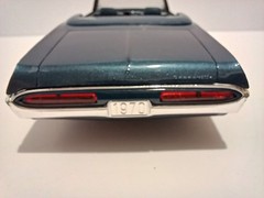 1/25th Scale 1970 Pontiac Bonneville Convertible Promo Car in Atoll Blue, Nice,