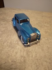 IDEAL ITC LATE 1930S STYLE ROLLS ROYCE 1:24 BUILT PAINTED DETAILED MODEL C.1950S