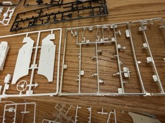 Unassembled Model Car Kit Parts Lot