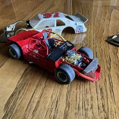 Built Model Car, Short Track Style, Late Model, Lincoln LSC 1/25 Scale