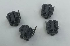 4pc 1/64 Resin LSX Whipple Supercharged Engine Hot Wheels Diecast Custom Parts