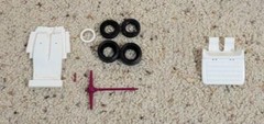 Vintage 1960s Monogram Li’l Coffin Custom Show Rod Model Car NY World’s Fair