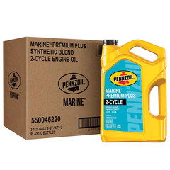 Marine Premium plus 2-Cycle Synthetic Blend Oil 1 Gal.