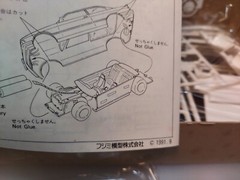 Fujimi 1/24 scale BMW 323 i ALPINA C 1 2.3 Plastic model kit　　From Japan