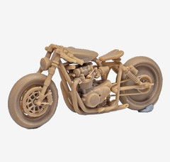 1/64 xs650 motorcycle model garage model transportation accessories colorless 1