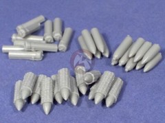 Resicast 1/35 BL 6 inch 26cwt Howitzer Ammunition (27 Shells, 12 Charges) 352364