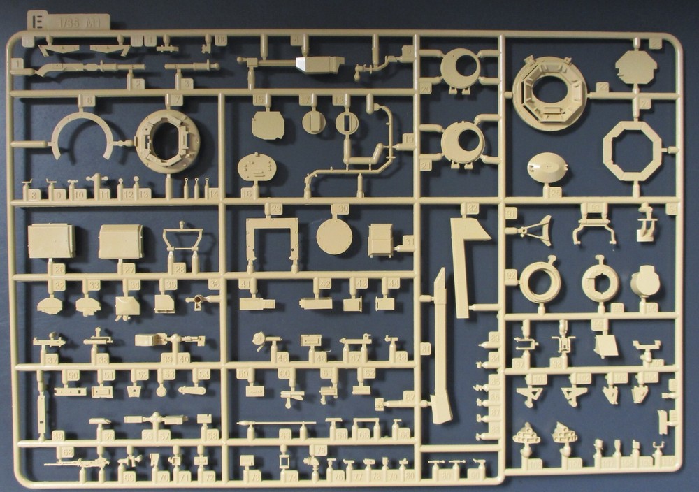 Rye Field Models 1/35th Scale M1A2 Sep Tusk – Parts Tree E from Kit No. 5004