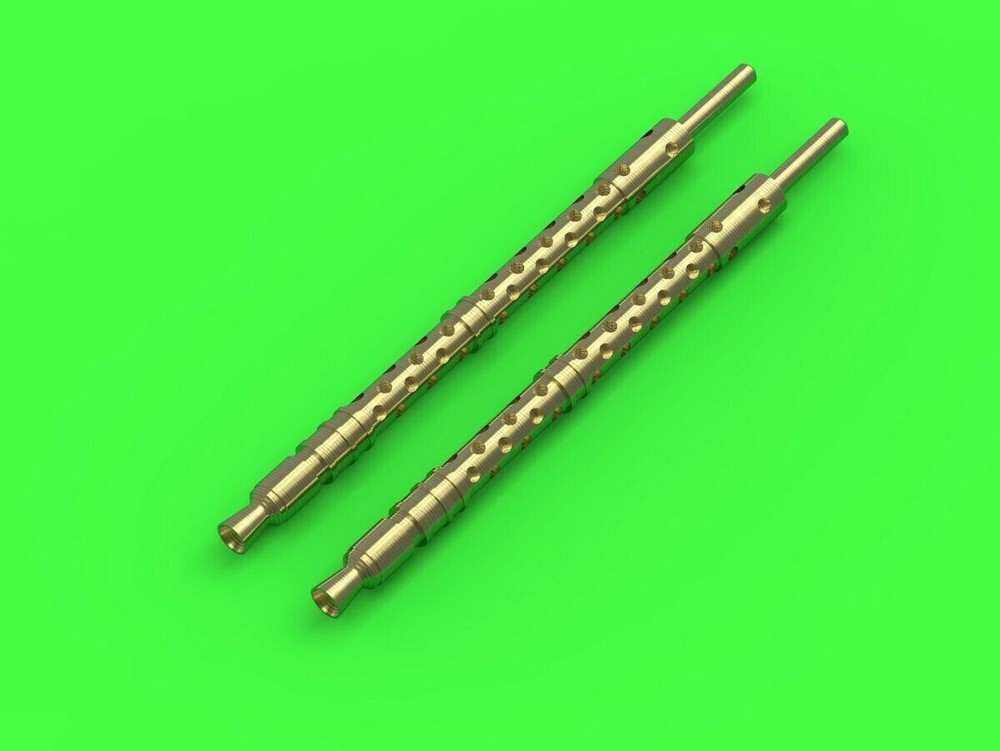 GERMAN MG-34 7,92mm METAL BARRELS WITH DRILLED COOLING JACKETS #GM72024 MASTER
