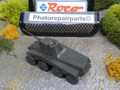 Roco Minitanks WWII German Sd Kfz 234/3 Puma Armored Car W/50mm Gun Lot#1006X©