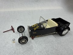 *Vintage* Monogram Black Widow Pickup Truck Built Model