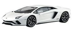 AOSHIMA 1/32 The Snap Kit Series Lamborghini Aventador S Pearl White Color-coded