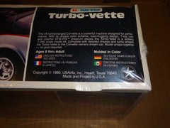 VINTAGE SNAP FIX MODEL KIT CHEVROLET CORVETTE TURBO VETTE NEW SEALED 1980 TX USA