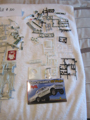 AMT 57 CHRYSLER / MODEL KITNG 65 DODGE / MONOGRAM SPRINT CAR JUNKYARD KIT #100