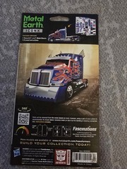 Metal Earth ICONX Transformers Optimus Prime Western Star 5700 Steel Kit ICX203