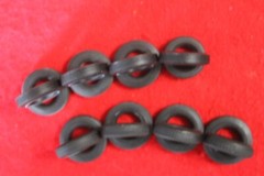 TIRES( 8 ) BEAUTIFUL F/STONE SUPREME( CLASSIC WIDE &PIN WHITE/WALLS ) 1/25 SCALE