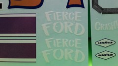 65 1965 Ford Fairlane 500 Modified Stocker 1/25 Waterslide Decal Sheet Slot Car