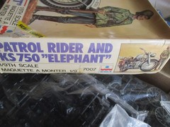 ESCI 7007 PATROL RIDER & KS750 “ELEPHANT” Open Box Sealed BAGS🔥1:9 MORE LISTED
