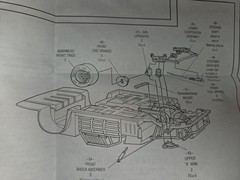 NASCAR CHASSIS,FRAME,SUSPENSION,INTERIOR McDONALD’S FORD T BIRD BILL ELLIOT