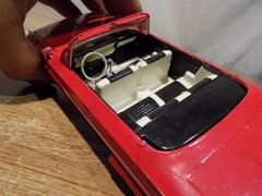 SMP 1961 CHEVY IMPALA CONVERTIBLE MODEL CAR VINTAGE AMT MPC
