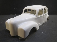 48′ Prefect 4 Door 1/25 Resin Bodyl from Fremont Racing Specialties