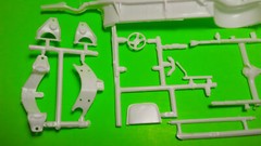 AMT 55 1955 Chevy Bel Air 1/25 Frame Axle Rear End Interior Tub Bench Seat Dash