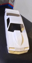 Resin Turbo Hood & Rear Spoiler Combo for 83 Camaro Z28 AMT 1/25.