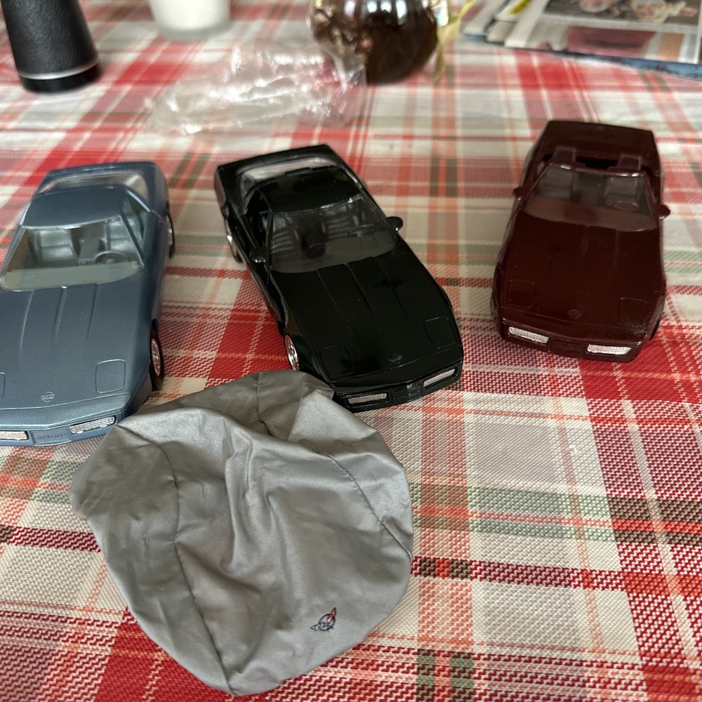 Dealer Promo 3 Corvettes With One Rare Corvette Promo Car Cover!
