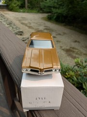 Johan Brown 1969 Oldsmobile 442 Promo Model Car Dealer Promo 1/25 NICE L@@K