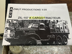 ZIL-157 K Cargo Update Set – 1/35 Scale ADV/Azimut Resin/P.e. Detail Set