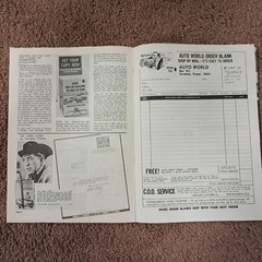 1966 Model Car & Model Racing News Also has Slot Cars Little Red Wagon Boss Mako