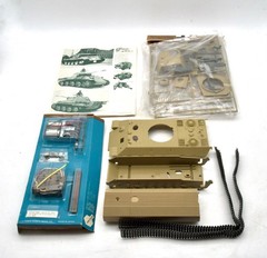 Vintage Tamiya Panzer kampfwagen V German Army Panther 1/35 MOTORIZED Tank Kit