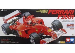 TAMIYA 58288 Ferrari F2001 1/10 RC Formula 1 Racing Car Kit 4WD Used Japan Boxed