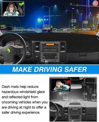 CARTIST Dashboard Cover Compatible with Nissan Titan 2004-2012 Accessories Dash