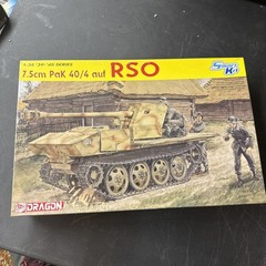 Dragon 6640 German 7.5cm Pak 40/4 auf RSO 1/35