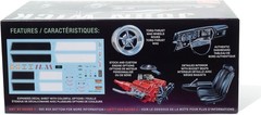 1960s Style 1970 Chevy Chevelle John Wick Model Kit – 82 Parts & Decals Included