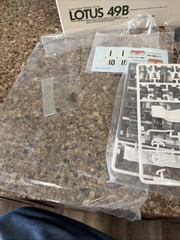 UNION GOLD LEAF TEAM LOTUS 49B FACTORY SEALED INSIDE KIT! CIRCA 2000! VMCP!