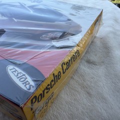 Vintage Testors PORSCHE CARRERA TARGA, Plastic Model Car Kit, Scale: 1/24 SEALED